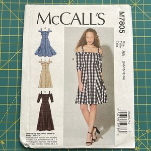 McCall Sewing Pattern - Dress M7805